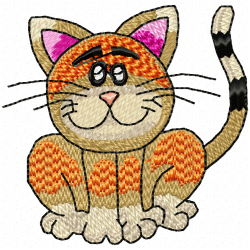 Cats Embroidery Design 2 Cats Embroidery Design 2